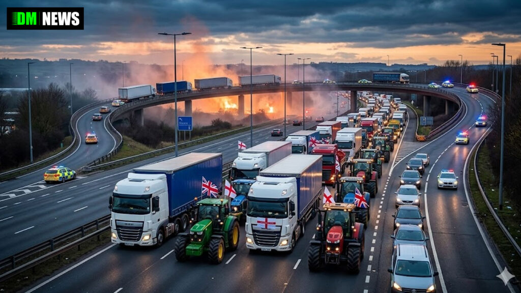 UK Braced for Three Days of Gridlock as Fuel Protest Poster Goes Viral