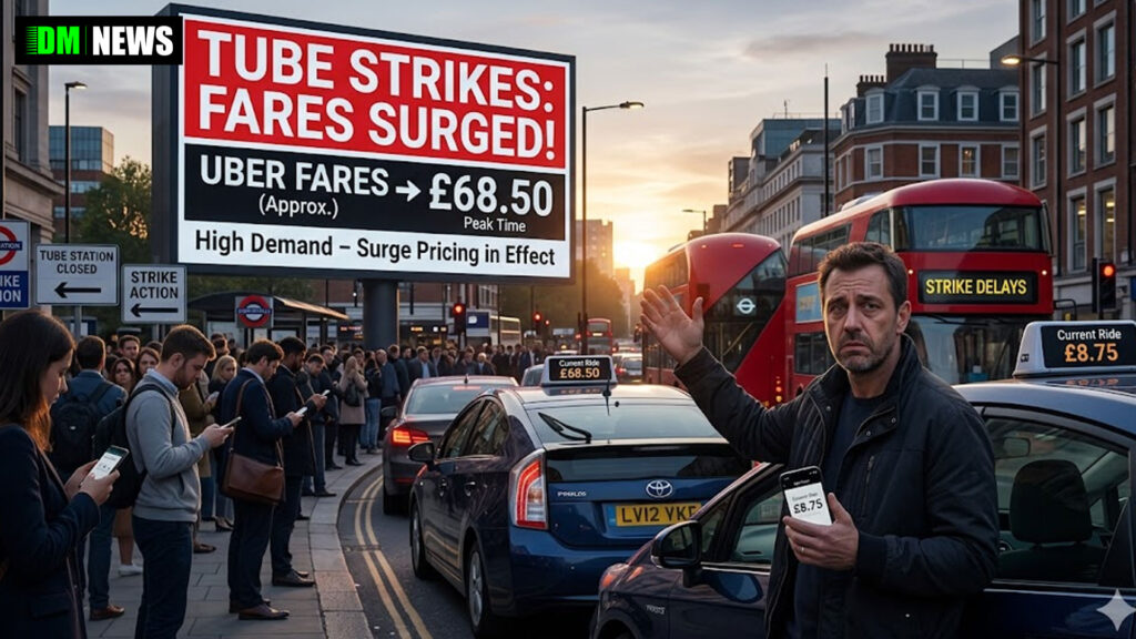 Uber Fares Surged During the Tube Strikes — But Drivers Say They Saw Barely Any of It