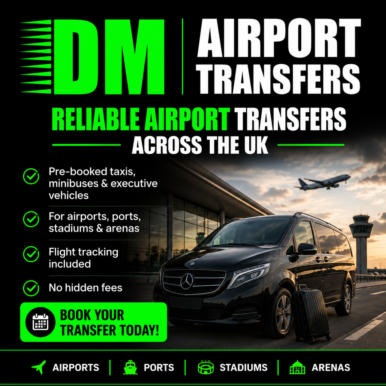 DM Airport Transfers UK