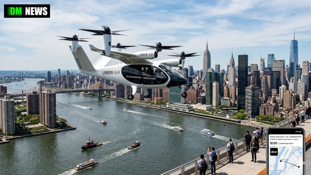 Electric Air Taxi Flies From JFK to Manhattan in Under 10 Minutes — and It's Bookable on Uber