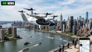 Electric Air Taxi Flies From JFK to Manhattan in Under 10 Minutes — and It's Bookable on Uber