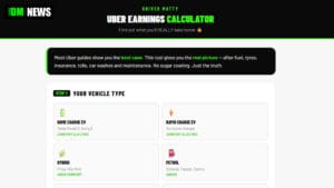 How Much Do Uber Drivers REALLY Make in the UK? Use This Free Calculator to Find Out