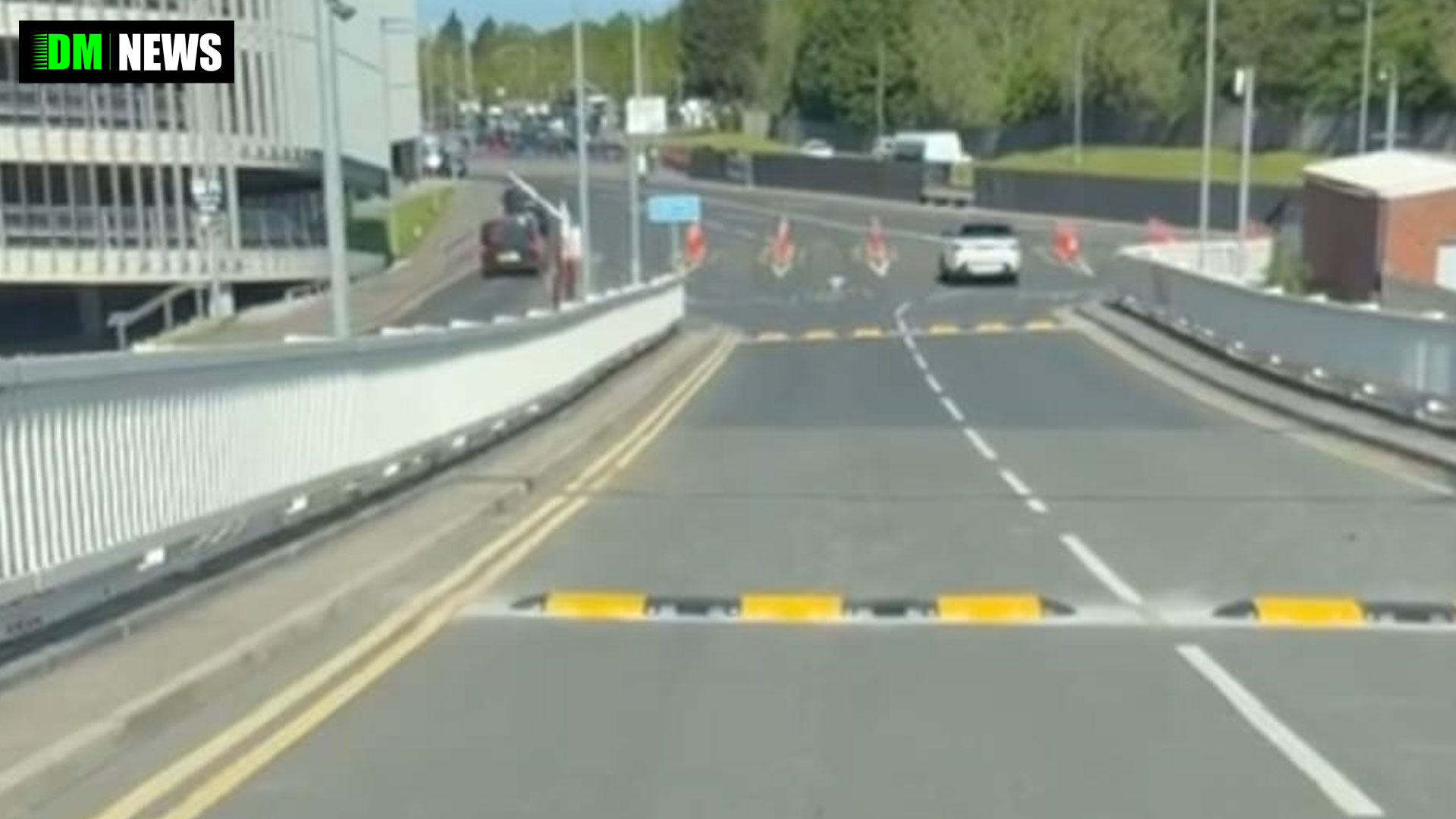 Warning to drivers: Oversized speed bumps installed at Manchester Airport Terminal 2 drop-off