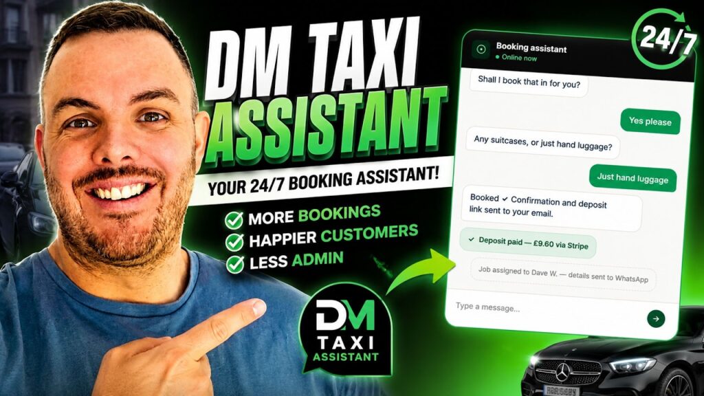 Behind the Scenes of DM Taxi Assistant: The Booking System Built to Stop You Losing Jobs