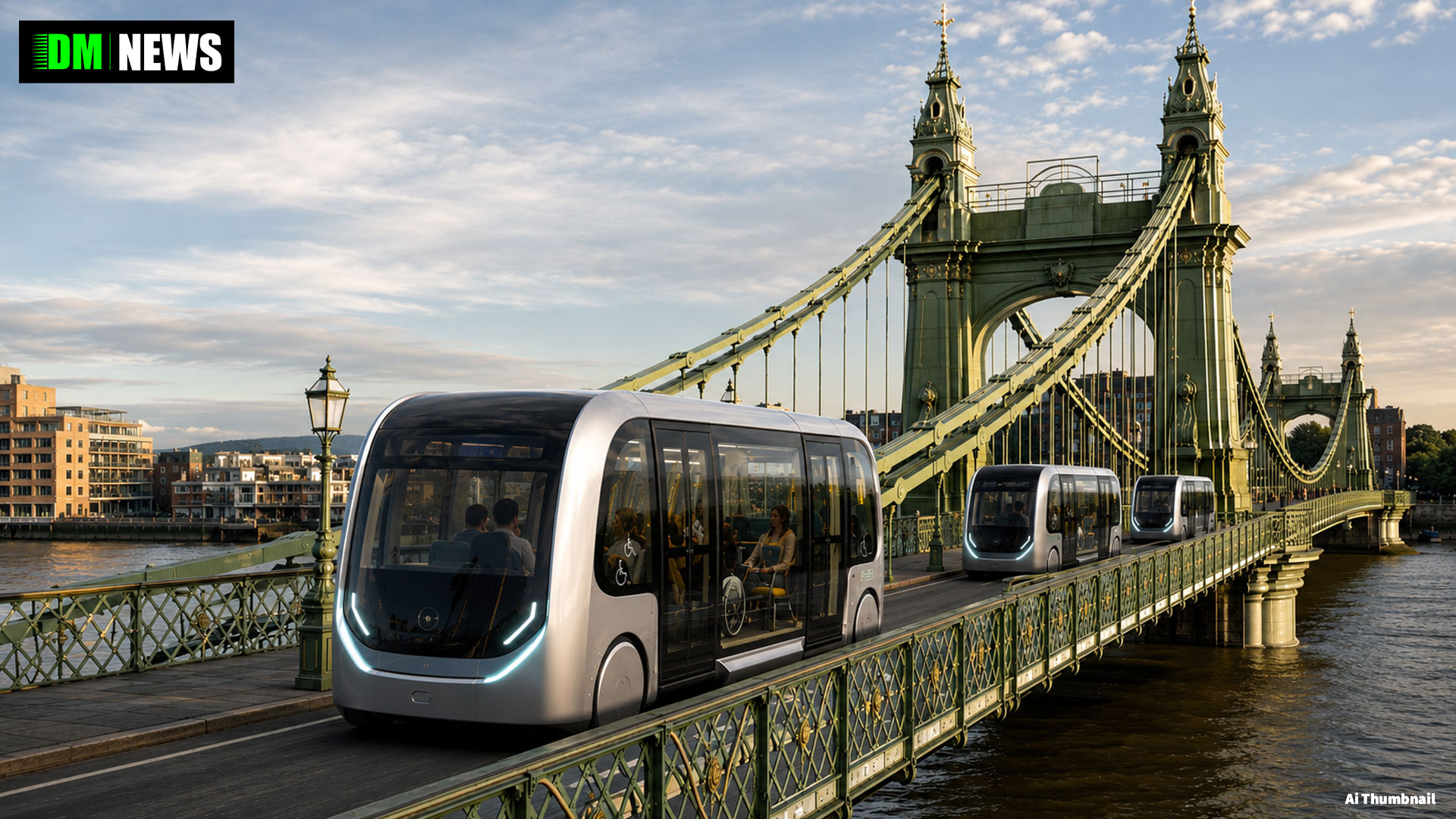 Driverless Pods for Hammersmith Bridge