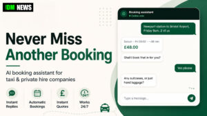 New AI Booking Assistant Promises Taxi Firms "No More Lost Jobs While You Sleep Or Drive"